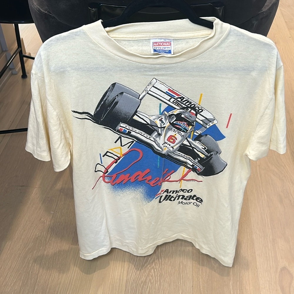 Vintage 1988 Tee Amoro Ultimate Motor Oil Made in USA size L​​